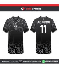 BLACK DIGITAL CAMO   SOCCER JERSEYS